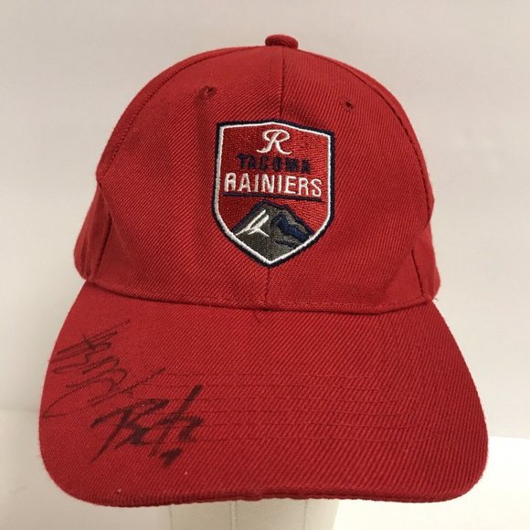 Tacoma Rainiers Red Adjustable Hat - Picture 1 of 9